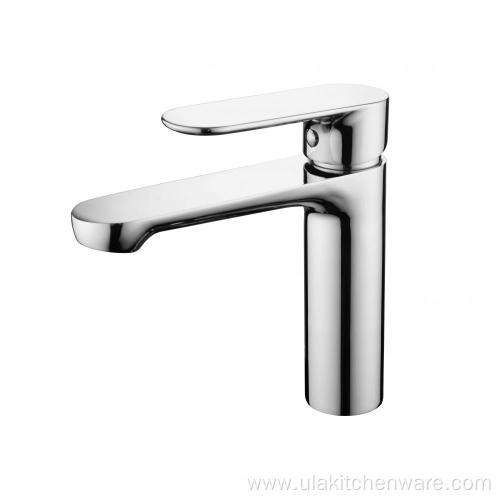 Modern single level basin faucets